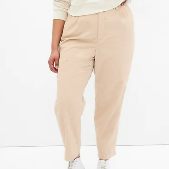 High Rise Pleated Taper Corduroy Pants - Picture 2 of 7